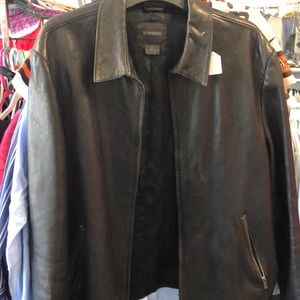 Express XL Leather Jacket